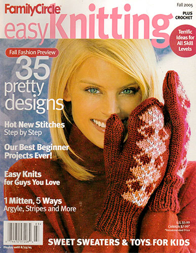 Family Circle Easy Knitting Fall 2005