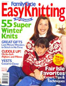 Family Circle Easy Knitting Winter 2000/2001