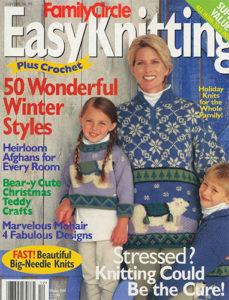 Family Circle Easy Knitting Winter 1998/1999